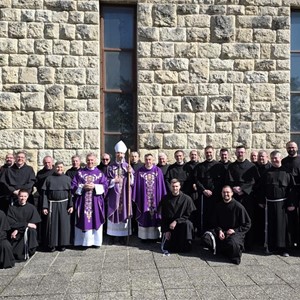 Mons. Kovač predvodio misno slavlje zaključenja Kapitula Hrvatske provincije sv. Jeronima franjevaca konventualaca